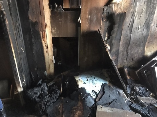 В районе Марий Эл в жилом доме после пожара нашли тело мужчины