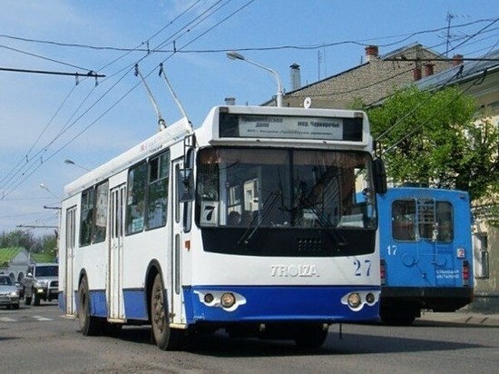 Троллейбус №7 в Костроме будет ходить по измененному маршруту