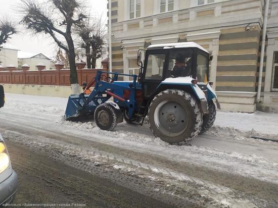Рязанская ГИБДД призвала водителей к осторожности из-за снегопада