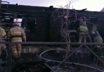 В Башкирии в деревне Ишбулино дотла сгорел частный пансионат для пожилых людей