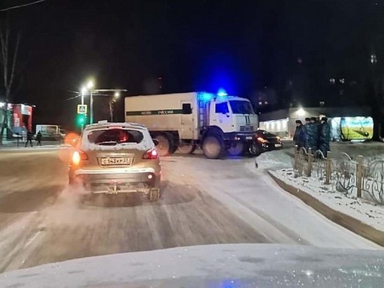 В Иванове произошло столкновение "тюремного" автозака и легкового автомобиля