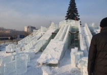 Ледовый городок на площади Ленина в Чите должен открыться не позднее 25 декабря