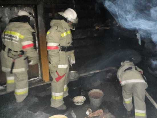 Пожарно-спасательная служба в якутском селе Кырыкый отстояла пекарню