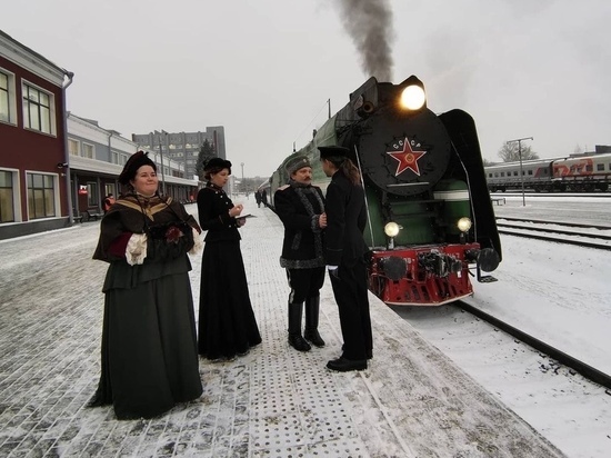 В Ивановской области ретропоезд на паровозной тяге совершил свой первый рейс