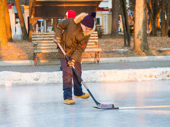 Конкурс на лучшее оформление катков проходит в Хабаровском крае