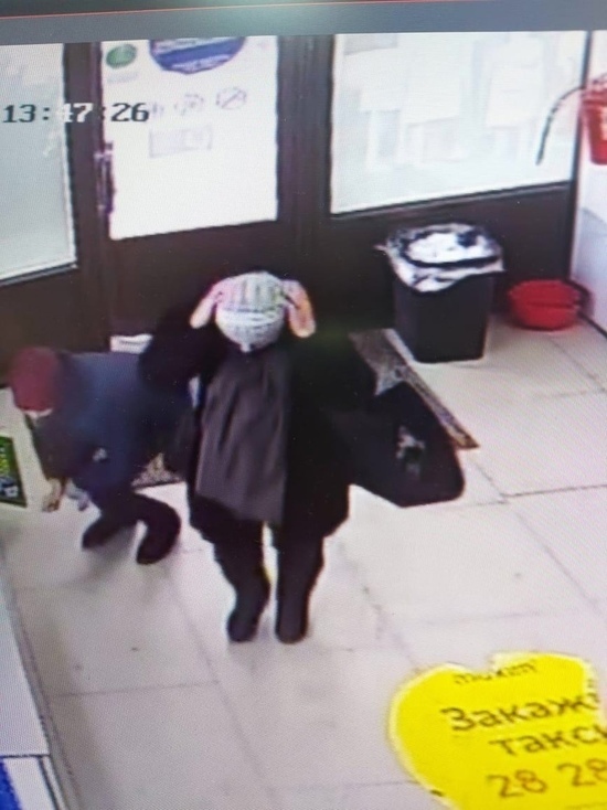 Полицейские Абакана разыскивают воровку, попавшую в объектив камеры