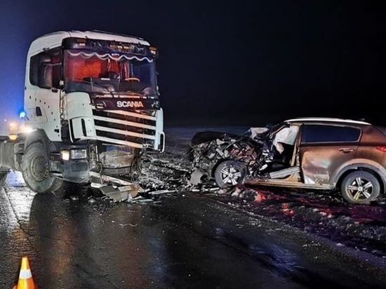 В Ростовской области 63-летний водитель иномарки погиб в аварии с большегрузом
