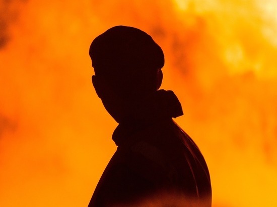 Горящий сарай потушили огнеборцы за 6 минут в Чите
