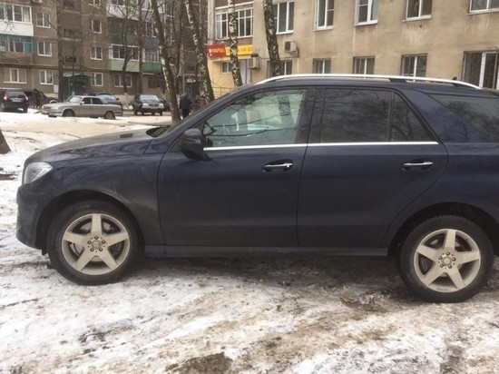 У рязанца арестовали «Мерседес» из-за долгов по штрафам ГИБДД
