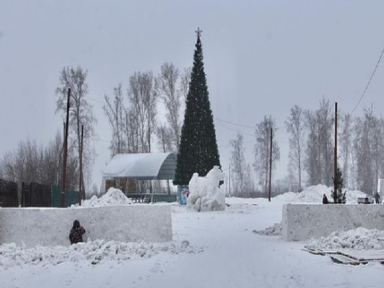 Новогоднюю программу на площади одного из городов Кузбасса отменили