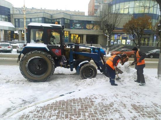 В Рязани могут появиться мини-тракторы для уборки тротуаров от снега