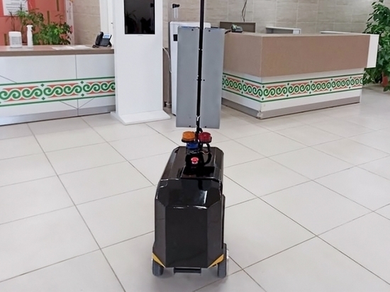Якутский робот-дезинфектор  тестово запускается на вокзалах компании «Российские железные дороги»