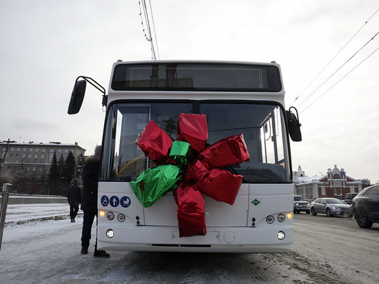 Первые минские автобусы добрались до Новосибирска