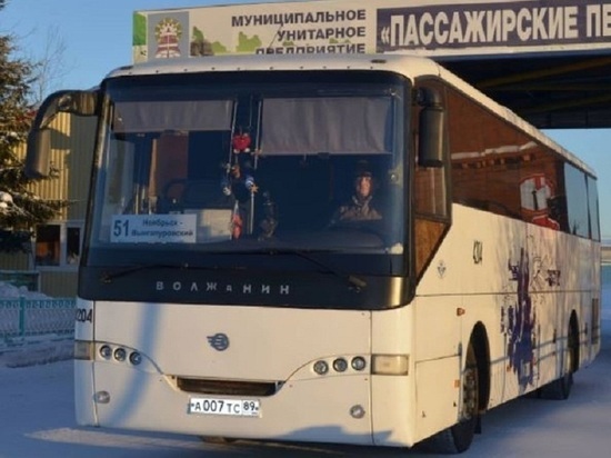 В Ноябрьске из-за морозов изменили расписание автобуса №51
