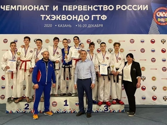 Тхэквондисты из Ставрополья завоевали награды первенства и чемпионата России