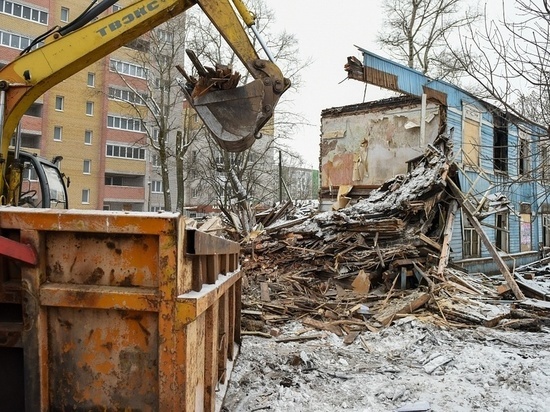 За год на снос аварийных домов в Кирове потратили 4,5 миллиона