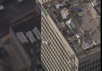Не менее десяти человек пострадали из-за взрыва, прогремевшего в многоэтажном офисном здании в городе Балтимор (США, штат Мэриленд)