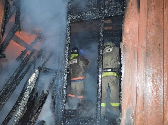 В Ивановской области в пожаре погибли два человека