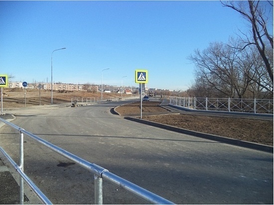 Новую дорогу построили в крупном ЖК Волгограда