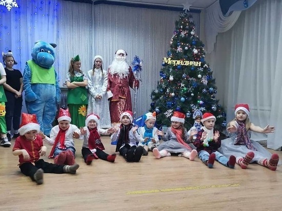 Новогодний праздник для детей-инвалидов прошел в Серпухове