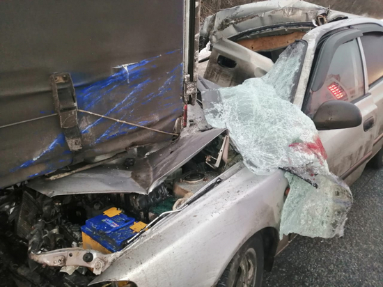 В аварии с грузовиком в Рязанской области погиб человек