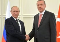 Президент Турции Реджеп Эрдоган отреагировал на похвалу Владимира Путина, который назвал его на пресс-конференции мужчиной, умеющим держать слово