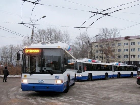 27 декабря по Новочебоксарску будет ездить бесплатный троллейбус с Дедом Морозом