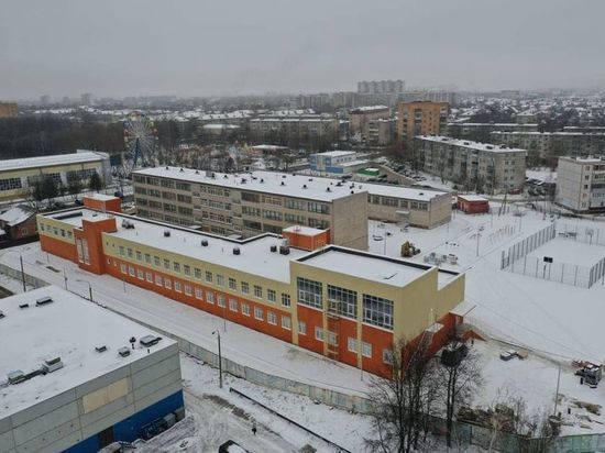 Завершилось строительство пристройки к одной из школ Серпухова