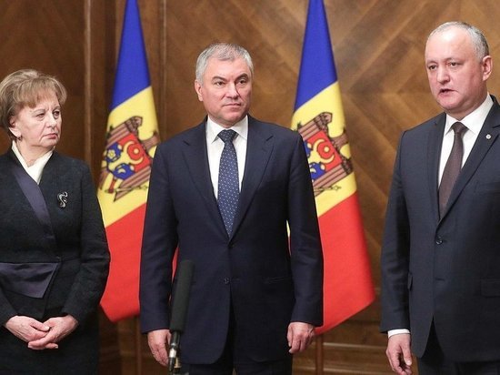 Володин: возвращение статуса  русского  языка  в интересах Молдовы