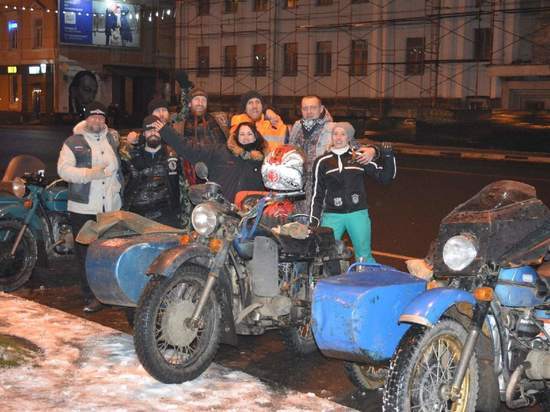 Байкеры Ярославля встретят Новый Год на колесах