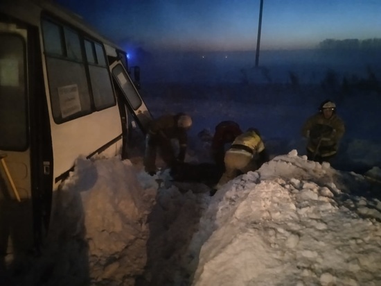 В ДТП с автобусом в Новосибирской области погиб один человек