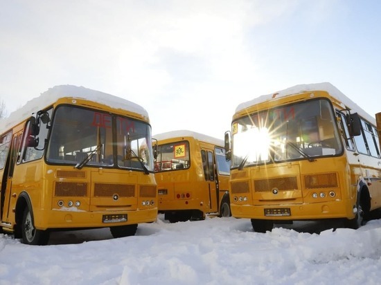 Кузбасские школы получили 70 новых автобусов с автоматическим ограничителем скорости