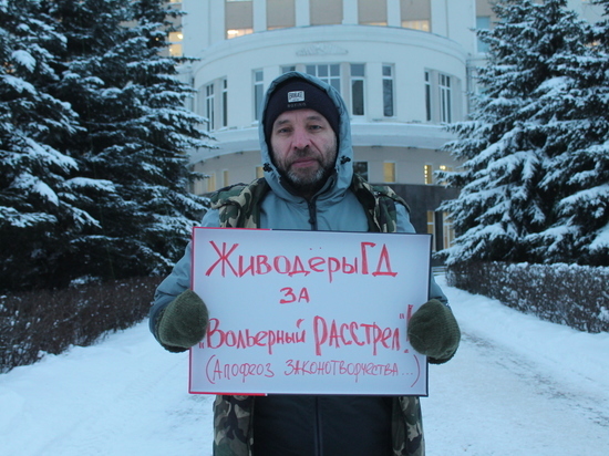 В Архангельске прошли пикеты против изменений в закон об охоте