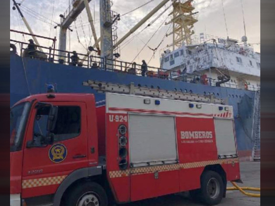 На Канарах загорелось российское судно, погибли трое