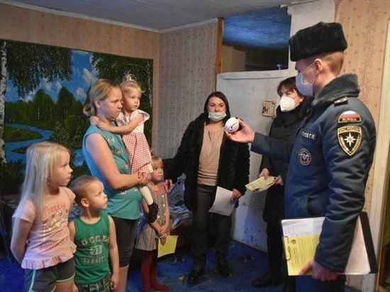В домах Тверской области проверили пожарную безопасность