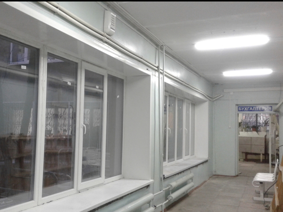 Окна почти на 3 млн рублей установили в корпусе моногоспиталя в Чите