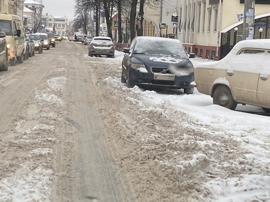 В Ярославле не справились со снегопадом