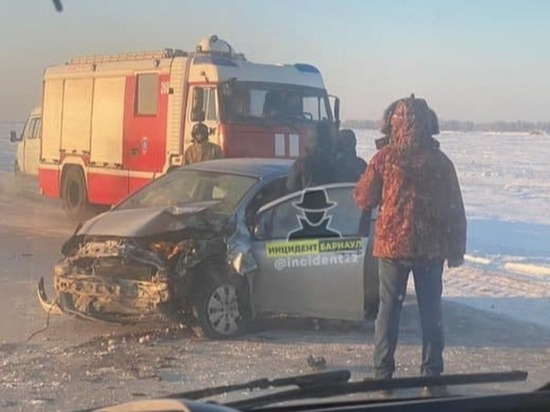 На трассе Бийск-Барнаул произошло серьезное ДТП