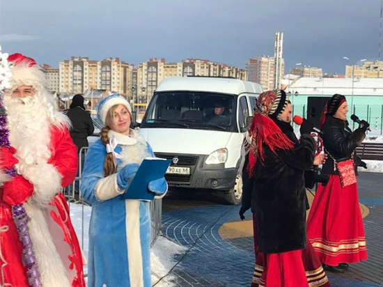 Тамбовчане отметили воскресенье уходящего года праздничными концертами