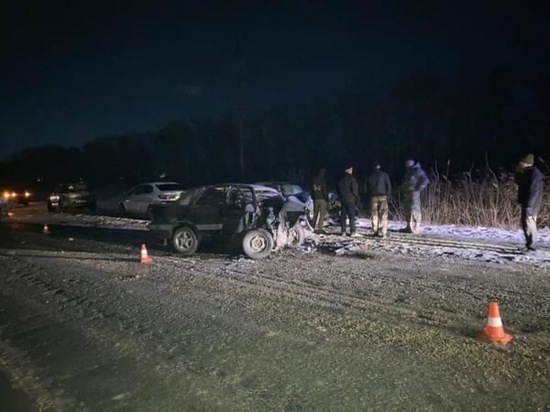 На Дону в аварии с двумя легковушками пострадали пять человек