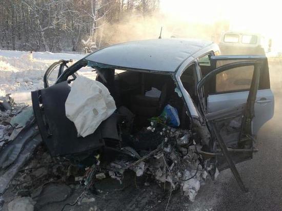 Массовое ДТП случилось на кузбасской трассе, один человек погиб