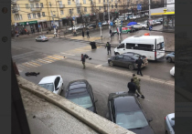 В грозном произошла стрельба на перекрестке у улицы Мира