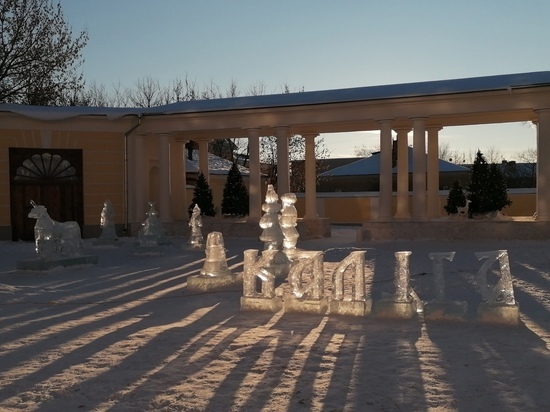 Выставку ледяных фигур в Калуге посмотрели более 3000 человек