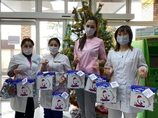 В Железноводске дети врачей получили подарки от губернатора Ставрополья