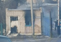 В Чите на станции скорой помощи загорелось помещении охраны