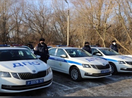 Рязанские госавтоинспекторы получили 38 новых автомобилей
