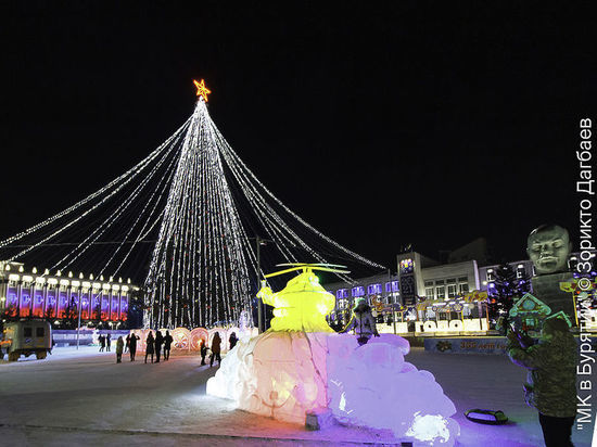 Сегодня в Улан-Удэ пройдет открытие главной городской елки