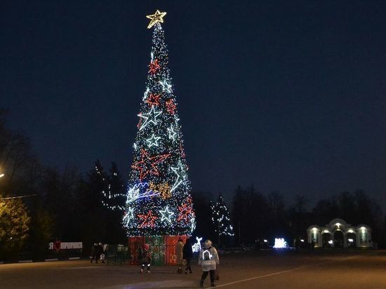 Фоторепортаж новогоднего убранства районов Тамбовской области.Часть 2