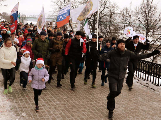 В Ярославле прошла трезвая пробежка.