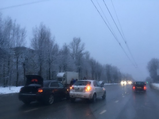 Что 4 января происходило на участке трассы М-1 в Смоленской области и в Смоленске
